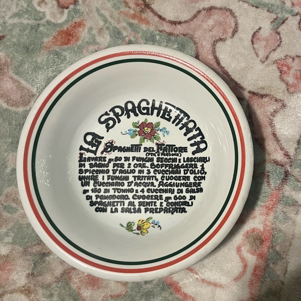La Spagattetta bowl - made in Italy